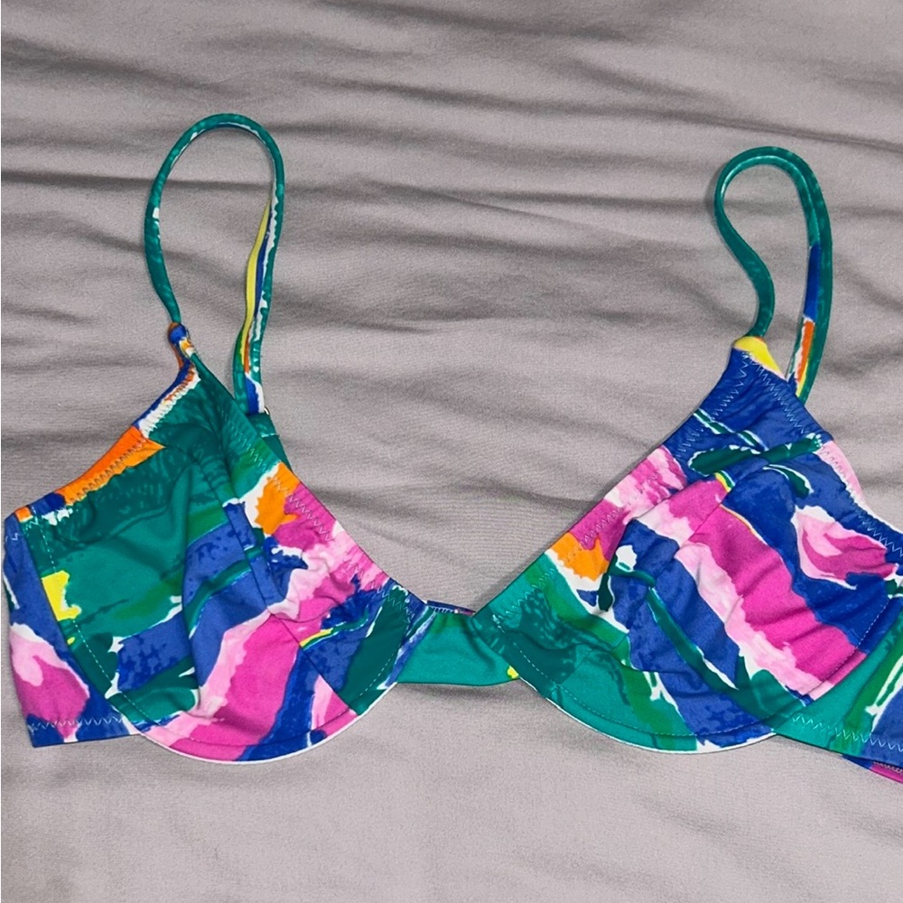 Women’s Colorful Print Bikini Set